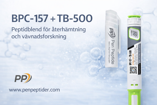 Guide till BPC-157 och TB-500 – funktion, kombination och forskning