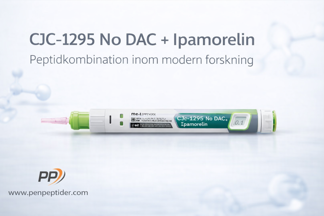 CJC-1295 No DAC + Ipamorelin – en balanserad peptidkombination för återhämtning