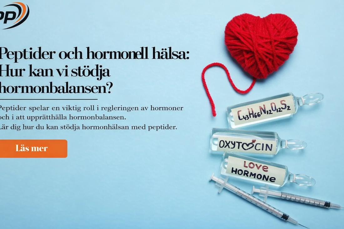 Peptider och hormonell hälsa: Hur man upprätthåller hormonbalans