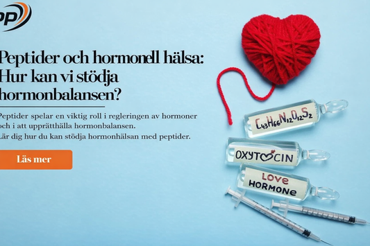 Peptider och hormonell hälsa: Hur man upprätthåller hormonbalans