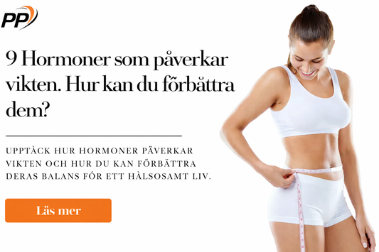 Illustration av hormoner som insulin, leptin och kortisol och deras roll i kroppens viktreglering