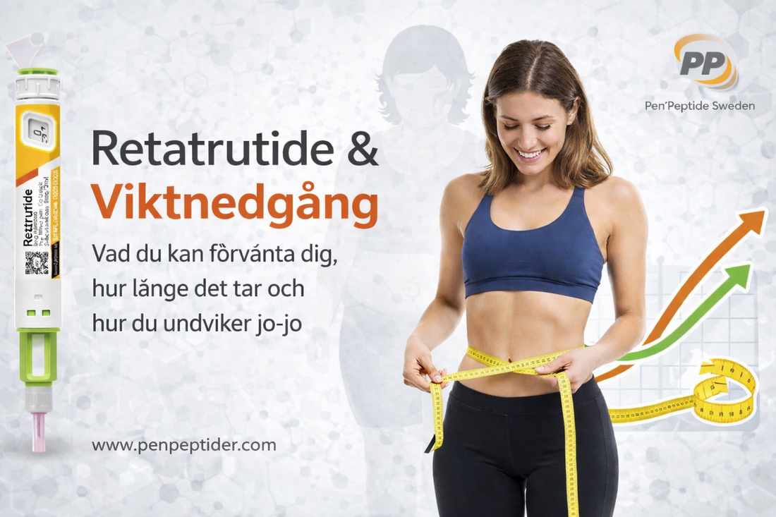 Retatrutide viktnedgång – effekt, tidslinje och hållbara resultat