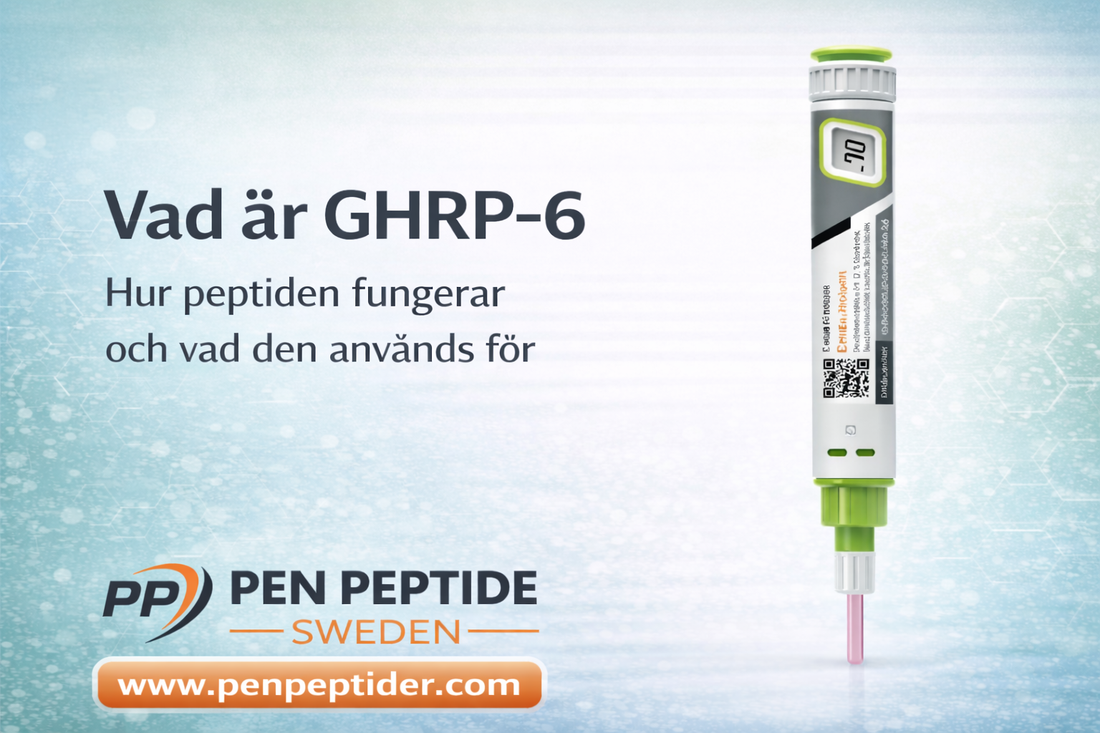 Vad är GHRP-6 – hur peptiden fungerar och vad den används för