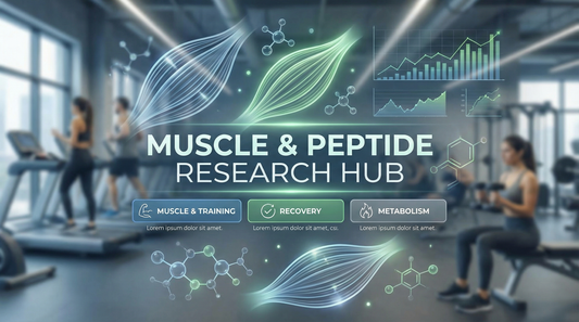 Peptider för muskeluppbyggnad – forskning, återhämtning och biologiska mekanismer