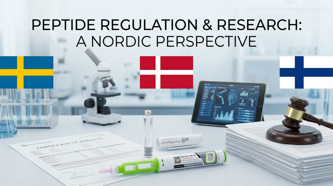 Peptider och laglighet – hur regler, forskning och kvalitet hänger ihop