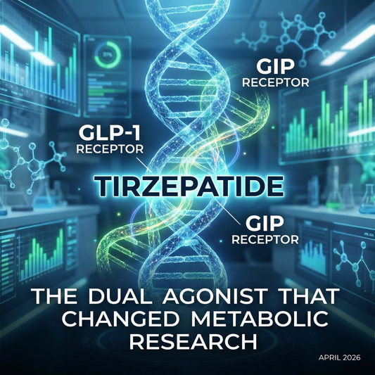 Tirzepatide dubbelagonist – GLP-1 och GIP-receptorer för metabol forskning
