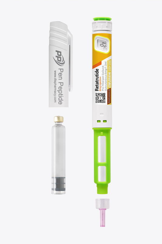 Peptid Retatrutide i injektionspenna